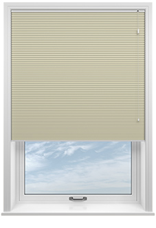 Gaia (Blackout), Malt - Pleated Blind